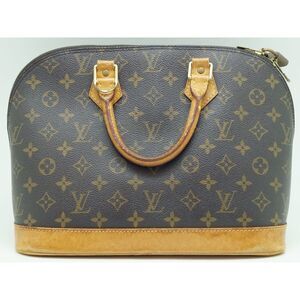LOUIS VUITTON Alma Shoulder Bag Brown